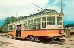 ME, Kennebunkport, Maine, Seashore Trolley Museum, Train No. 6270, Dexter Press