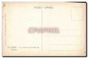 Postcard Ancient Egypt Egypt Cairo The Great Pyramids Chefren