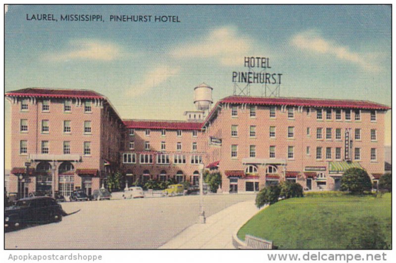 Mississippi Laurel Pinehurst Hotel