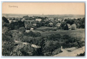 1911 General View of Starberg Bavaria Germany Unposted Antique Postcard