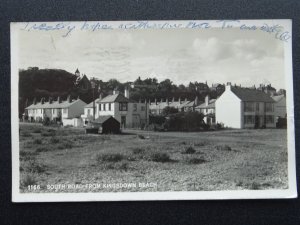 Kent SOUTH ROAD from KINGSDOWN BEACH , White Cliffs of Dover c1950s RP Postcard