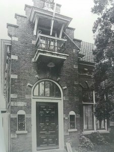 Vintage Dutch Postcard Voormalig Raadhuis Schiedam Kethel Netherlands 1986