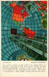 Mapparium Western Hemisphere Christian Science Publishing House Boston Mass