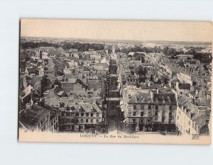 Postcard La Rue du Morbihan, Lorient, France