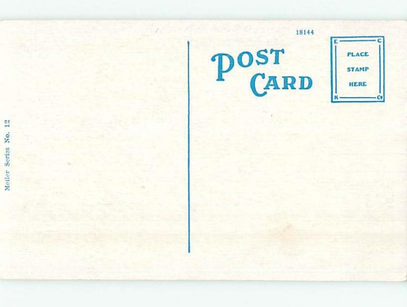 Unused W-Border LIBRARY SCENE Dayton Ohio OH hs2323