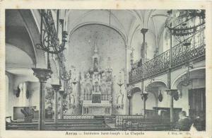 Arras institution Saint Joseph chapel interior France