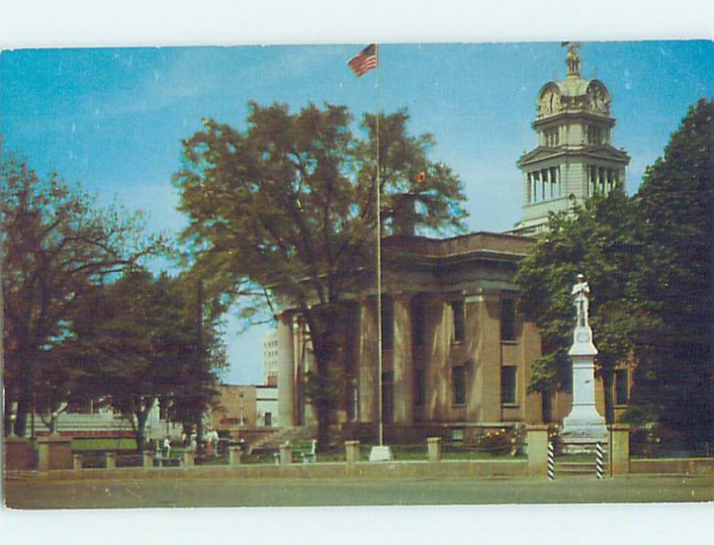 Pre-1980 COURTHOUSE SCENE Huntsville Alabama AL AE9694