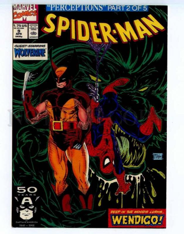 250886 USA 50 years Spider-man ADVERTISING Marvel 1991 year PC