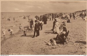 Prestatyn , Denbighshire, Wales , 1914 ; The Beach