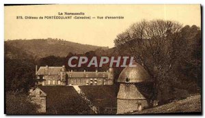 Postcard Old Castle View of Pontecoulant Together