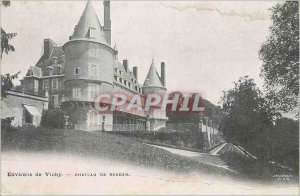 Postcard Old Surroundings of Vichy Castle randan