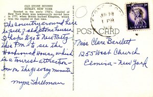 NY - Hurley. Old Stone Houses