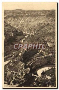 Postcard Old Tarn Gorges du Tarn Causie Mejean Canon and Circuses Saint Chely...