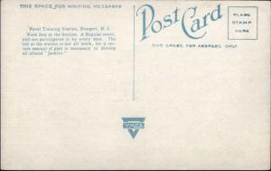 Newport RI Naval Training Station c1920 Postcard FIELD DAY AT STATION