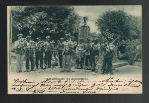 Mint Germany South West Africa Shutztruppe Army Band Picture Postcard