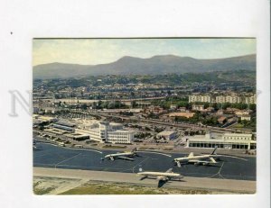 3128564 France NICE Airport Cote d'Azur photo postcard