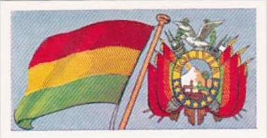 Amaran Tea Trade Card Flags &  Emblems No 24 Bolivia