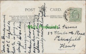 Genealogy Postcard - Stevens - 83 Windsor Road, Petersfield, Hampshire RF7793