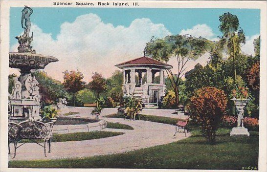 Illinois Rock Island Spencer Square