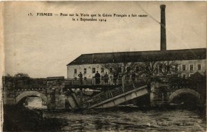 CPA FISMES - Pont sur la VESLE que le Genie Francais a fait sauter (490568)