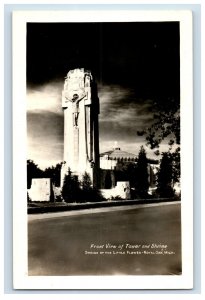 Vintage RPPC Tower And Shrine Royal Oak, MI Original P26E