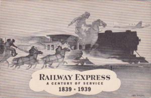 Advertising Railway Express A Century Of Service 1839-1939