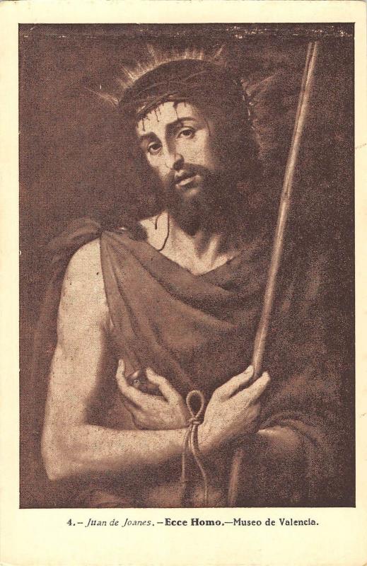 BR70754 ecce homo Jezus juan de  joanes   painting valencia postcard  spain