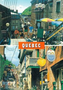 Canada Quebec Multiview Vintage Postcard BS.08