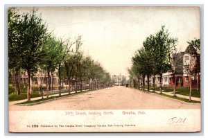 39th Street View Omaha Nebraska NE 1905 UDB Postcard V16