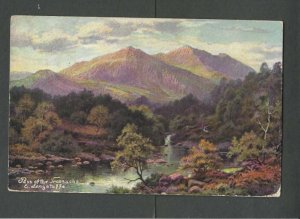 1904 Post Card Grt Britain Pass Of The Trossachs & Longstaff In Scotland Scene