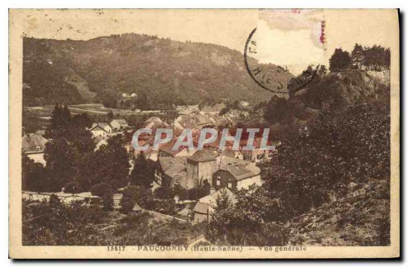 Postcard Old Paucogney Haute Saone General view