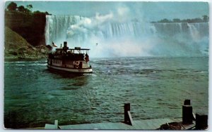 M-92970 American Falls and Maid of the Mist Niagara Falls Ontario Canada