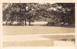 A76/ Meredith New York NY Real Photo RPPC Postcard 1952 Gilbert Lake State Park