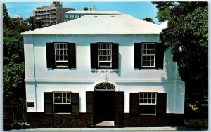 Postcard - Perot Post Office - Hamilton, Bermuda, British Overseas Territory