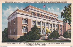 HOT SPRINGS NATIONAL PARK, Arkansas, 1930-1940's; Buckstaff Baths, U.S. Reser...