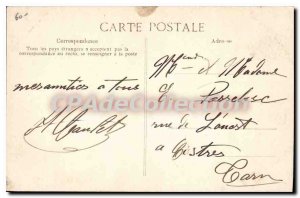 Postcard Old Paris Boulevard Buses Close automotive Italians