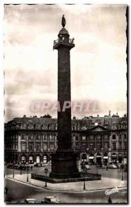 1 Paris - Vendome Column - Old Postcard