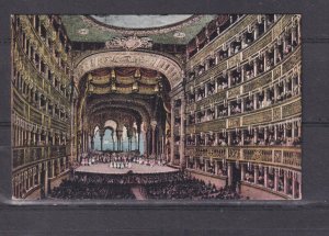 ITALY, NAPLES, San Carlo Theatre, Interior, c1910 ppc., unused.