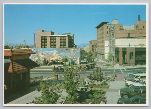 Last Chance Gulch & Train~Tourist Attraction~Gold Mine~Helena MT~Plastichrome~CT