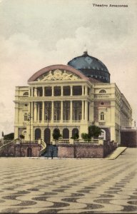 brazil, MANAOS MANAUS, Theatro Amazonas, Theatre (1913) Postcard