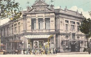 B81298 teatro urquiza montevideo uruguay front/back image