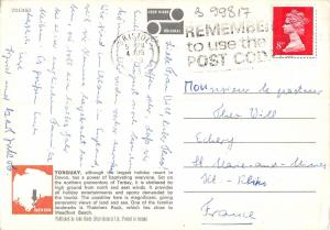 B99817 twinlight   over torquay harbour ship bateaux  devon  uk