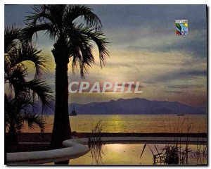 Postcard Modern Riviera Sunset