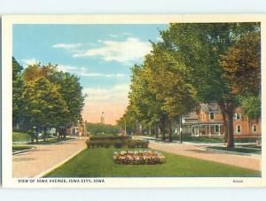 Unused W-Border HOUSES ON IOWA AVENUE Iowa City Iowa IA p0309