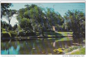 Ohio Columbus Mirror Lake At Ohio State University 1967