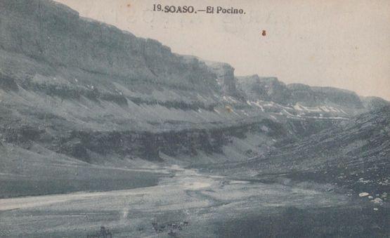 El Pocino Soaso Antique Postcard