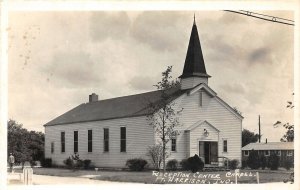 J18/ Indianapolis Indiana RPPC Postcard c1940 Fort Benjamin Harrison Reception1