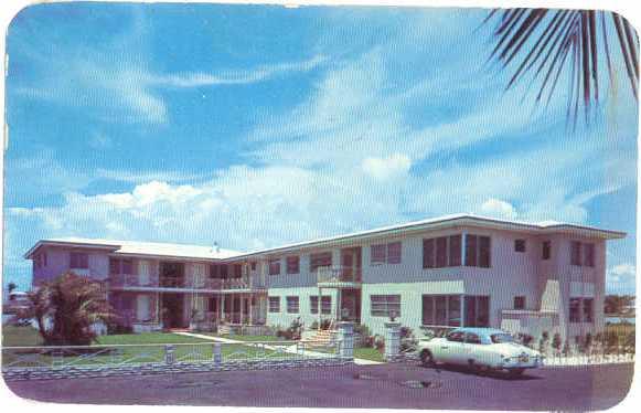 Bal Harbor Bay Front Apartments Miami Beach Florida FL 1952