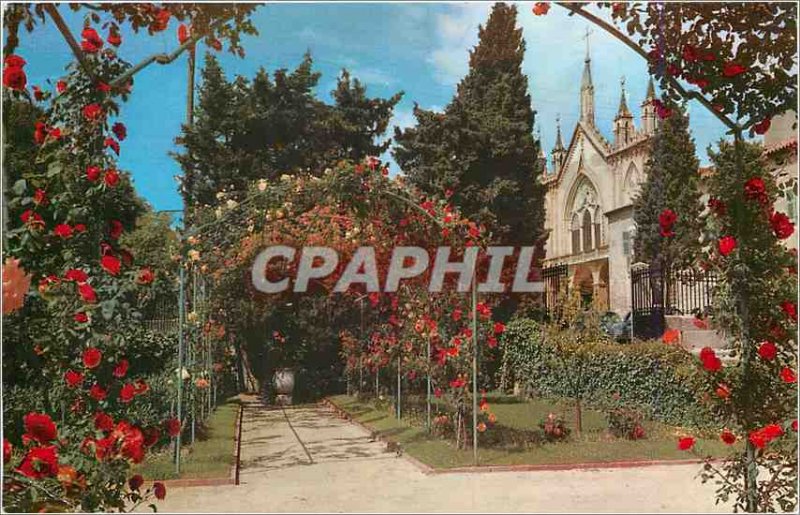 Postcard Modern Nice Gardens and the Monastery of Cimiez