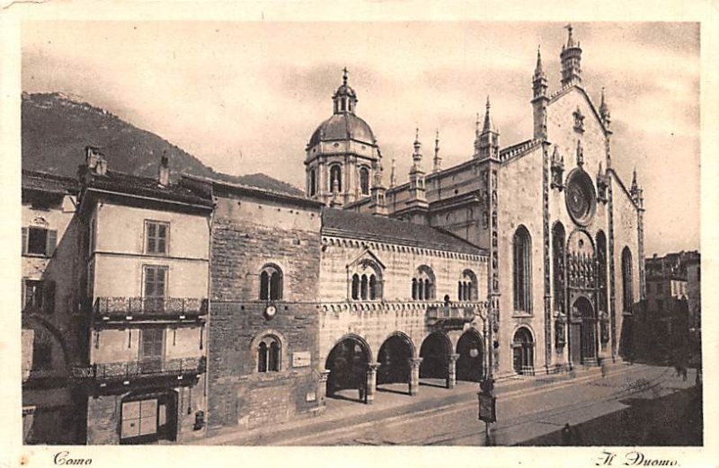 Como Duomo Italy Unused 